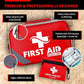 Protect Life Survival First Aid Kit for Home/Business, Camping Survival Kits | Mini Travel First Aid Kit | Camping Equipment | Small Kits for Car | Outdoor Emergency Survivals Pack - 250pcs