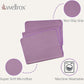 Yoga Towel Non Slip - Hand & Mat Towel for Yoga, Pilates & Fitness (Lavender)
