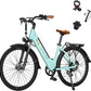 V80 Electric Bike, 1000W Motor 28MPH Ebike, 48V 13Ah Removeable Battery, 26'' City Cruiser Adult Electric Bicycles up to 70 Miles