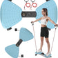 renZEC Waist Twister Machine, Adjustable Exercise Twist Board for Women Men, Noiseless Ab Twister for Home Gym Equipment, 330 lbs Capacity | Track Time, Reps, Calories with Digital Display