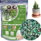 Halatool 8LB Green Agate Stones 0.35"- 0.6" Aquarium Gravel for Fish Tank Natural Landscaping Pebbles Decorative Polished Stones for Plants Home Decor DIY Handmade & Vase Filler