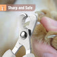 Mr. Pen Cat Nail Trimmer - Raspberry Red & White, Cat & Dog Nail Clipper