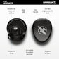 Hayabusa PTS 3 Focus Mitts Pair - Black, Micro