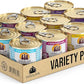 Weruva Classic Cat Food, Wowzer Meowzer Variety Pack, 10oz Cans (Pack of 12)