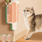 Catnip Toys for Indoor Cats 2 Pack, Stick on Wall Cat Brush with Catnip Ball Toys, 2 in 1 Massage & Self Groomer, Corner Brush