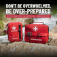 Surviveware 98-Piece Waterproof Premium First Aid & Survival Kit - Comprehensive Emergency Preparedness Gear for Camping, Hiking, Backpacking, and Outdoor Adventures