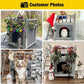 Aivituvin Dog House Feral Cat House Outdoor and Indoor,Pet Houses with Stairs,2 Storys