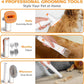 Pet Grooming Kit with Vacuum, All-in-1 Professional Deshedding Tools for Dogs & Cats - Low Noise Dogs Vacuum Cleaner with 2L Large Capacity Dust Cup for Shedding Pet Hair