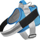Bolux Dog Harness, No-Pull Reflective Dog Vest, Breathable Adjustable Pet Harness with Handle for Outdoor Walking - No More Pulling, Tugging or Choking