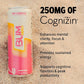 BUM Sugar-Free Energy Drink, Pink Lemonade - Lightly Carbonated & No Artificial Colors, Natural Caffeine & Citicoline for Energy & Focus, Brain Boost & Workout Sports Beverage - 12 oz, Pack of 12