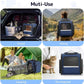 Pawtners Cat Carrier Backpacks Expandable Pet Backpack with Breathable Mesh, Pet Carrier Backpack for Cats Small Dogs Puppies Up to 18 Lbs, Dog Carrier Backpack for Travel Hiking Camping Outdoor Blue