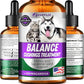 Pet Adrenal Support for Dogs & Cats - Made in USA - Cushings Treatment for Dogs - Cat & Dog Supplement for Kidney Support - 2 Fl Oz