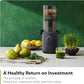 Hurom H310A Personal Self Feeding Slow Masticating Juicer (Matte Black)