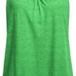 Miusey Womens Sleeveless Round Neck Loose Fit Racerback Yoga Tank Top