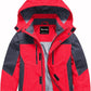 Pursky Boy's Waterproof Ski Jacket Kids Winter Snow Coats Fleece Raincoats Parka