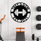 Luxury Personalized Gym Metal Sign, Custom Home Gym Decorations, Gifts for Fitness Lovers, Workout Room Decor, Gym Signs, Christmas Gifts 8