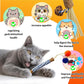 Catnip 6PCS Chew Stick with Wrapped Cotton Rope – Natural Dental Care Cat Toy for Teeth Cleaning & Gum Health, Satisfies Chewing Instincts, Safe & Long-Lasting Kitten Teething Toy