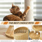 Big Modern Design Cat Tree Tower, Cat Tower Sisal-Covered Scratching Posts for Indoor Cats, Natural Oak Wood Cat Tree for Large Cats, Multi-Level Cat Condo with Sisal Staircase