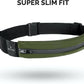 Back Bay Slim Running Belt for Women & Men [Fits ALL Phones], Runners Fanny Pack for Men, Money Belt, Running Gear Gift, Waist Bag Workout Gear, iPhone Runner's Phone Holder Waist Pack