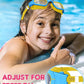 Kids Swim Goggles,Swimming Goggles for Kids 6-14, Anti-Fog UV Protection Pool Glasses for Boys Girls