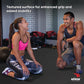 Norsk Dual-Sided Reversible 1/2" Foam Exercise Mats for Home Gym - Interlocking EVA Foam Tiles