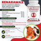RENARAMAX Dietary Phosphate Binder and Renal Support Supplement for Cats and Dogs 120 Count (Made in U.S.A)