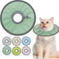 Lightweight Cat Cone Collar Soft, Soft Comfortable Cat Recovery Collar After Surgery, Elizabethan E Collar for Cats, Cone for Cats to Stop Licking (Mint Green, Large)