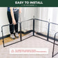 FXW Rollick Unleashed Dog Playpen for Indoor, Yard, RV Camping, 24 inch 16 Panels for Small and Puppy Dogs, Black│Patented