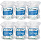 REScue One-Step Disinfectant Cleaner & Deodorizer Wipes for Vet Use – Cleaner for Kennels, Litter Boxes, Vet Offices, Pet Grooming Surfaces, Pet Boarding – Wipes Canister Refill, 160 Count (6 Pack)