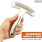 Wahl 2-in-1 Combination Double Row Pet Rake with Hair Shedding Blade for Dog or Cat Fur by The Brand Used by Professionals – Model 858424