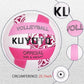 KUYOTQ Official Size 5 in&Outdoor Beach Volleyball,3MM Thickened Surface Soft Leather Youth Womens Mens Volleyball for Game Gym Training(Deflated)