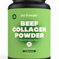 Zen Principle Grass-Fed Agglomerated Hydrolyzed Collagen Peptides 3 lb. Anti-Aging Protein Powder for Healthy Hair, Skin & Joints. Paleo and Keto Friendly, GMO and Gluten Free, Pasture-Raised Bovine.