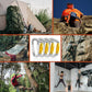 Climbing Carabiner Clips 25kN Auto Locking Carabiner, Professional Heavy Duty Large Locking Carabiner Clips for Rock/Ice Climbing Rappelling Rescue Swing etc, D Shaped, Large Size