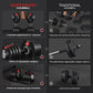 Yaheetech Adjustable Dumbbell Set Free Weight Dumbbells 40lbs/52.5lbs/90lbs Fast Adjust Dumbbells Dumbbell Weight Set, with Tray for Men/Women Strength Training Equipment