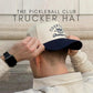Vintage Sport Trucker Hat | Men & Women | Trendy Pickleball Golf Hats Men | American Cute Country Western | Cotton | Snapback
