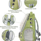 Bird Backpack Carrier Travel Cage with Perch, Tray &Food Cups for African Greys, Conures Parakeet Cockatiel Budgie,Small Animal Pet Carrier Bag for Vet Hiking Camping