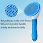 Pet Gromming Kit Nail Clipper&Hair Brush for Dog&Cat Brush Self Cleaning Slicker Brush with Release Button, Dog Shedding Brush for Cat Grooming Comb Rabbit Nail Clipper with Nail File Dog Claw Trimmer