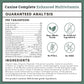 Wholistic Pet Organics Canine Complete - Dog Multivitamin Powder - 8 Oz - Daily Dog Vitamins and Supplements for Homemade Food - Immune System, Skin, Coat & Overall Health - Small and Large Breed