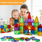 MAGBLOCK Magnetic Tiles Kids Toys, 120PCS 3D Magnetic Building Blocks Set Construction Toys Educational STEM Magnet Tiles for Kids Stacking Blocks Learning Gifts for Toddlers Boys Girls