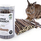 Niteangel Apple Sticks Natural Chew Toys for Rabbits, Chinchilla, Guinea Pigs, Hamsters and Other Small Animals (Apple Twig)