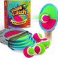 Ayeboovi Toss and Catch Ball Set Beach Toys Pool Toys Outdoor Games Outdoor Toys Yard Games Easter Toys Gifts for Kids Ball and Catch Game with 4 Paddles and 4 Balls [Upgraded Version]
