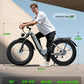 isinwheel U8 Plus Electric Bike for Adults,1500W Peak Motor Hydraulic Brake Ebike,Max 20/28MPH 75-105Miles Electric Bicycle with 13AH/18AH Battery,26" Step-Thru Fat Tire Commuter E Bike for Adults
