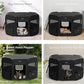 PETSFIT 36" Dog Playpen with Dual Zipper Doors –Sturdy Foldable Puppy Playpen for Medium Dogs with Removable Mesh Top and Leakproof Bottom