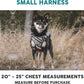 Embark Adventure Dog Harness, Reflective Trim No Pull Dog Harnesses for Small Sized Dogs - Military Grade Nylon, Front Clip with Gel Lined Handle.