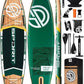 11'6×35" Super Wide Inflatable Stand Up Paddle Board, Ultra Stable SUP Board for Adults, 450lb Capacity with Shoulder Strap, 100L Backpack, Removable US Fin, Floating Paddle, Safety Leash