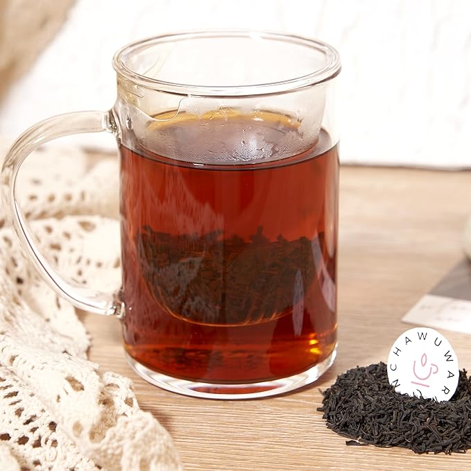 ChaWuWarmSun [B] Keemun KongFu Black Tea,6oz/170g,Kong Fu Tea Loose Leaf,Chinese QiMen HongCha