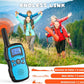 Wishouse Walkie Talkies for Kids Rechargeable with USB Charger 6000mAh Battery,Outdoor Camping Games with Flashlight Lanyard,Toys for Girls,Halloween Xmas Birthday Gift for Children 2 Pack Blue