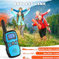Wishouse Walkie Talkies for Kids Rechargeable with USB Charger 6000mAh Battery,Outdoor Camping Games with Flashlight Lanyard,Toys for Girls,Halloween Xmas Birthday Gift for Children 2 Pack Red Blue