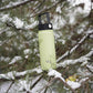 Insulated Water Bottle with Straw,18oz 3 Lids Metal Bottles Stainless Steel Water Flask,Turquoise