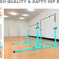 Gymnastics Double Horizontal Bars 3Play Parallel Bars Uneven Bars Gymnastics Training Kip Bar with 304 Stainless Steel Regulating Arms & Fiberglass Rail for Indoor Outdoor Home Club Use